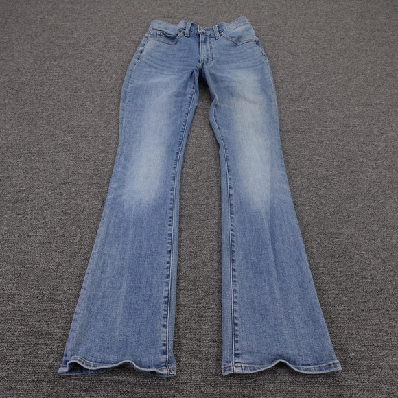 Lucky Brand Denim - Lucky Brand Jeans Womens 4 27 Blue Medium Wash High Rise Boot Bianca 27x32 Denim